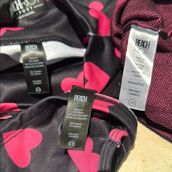 Beach Riot Kids Heart Set - Picture 5 of 5